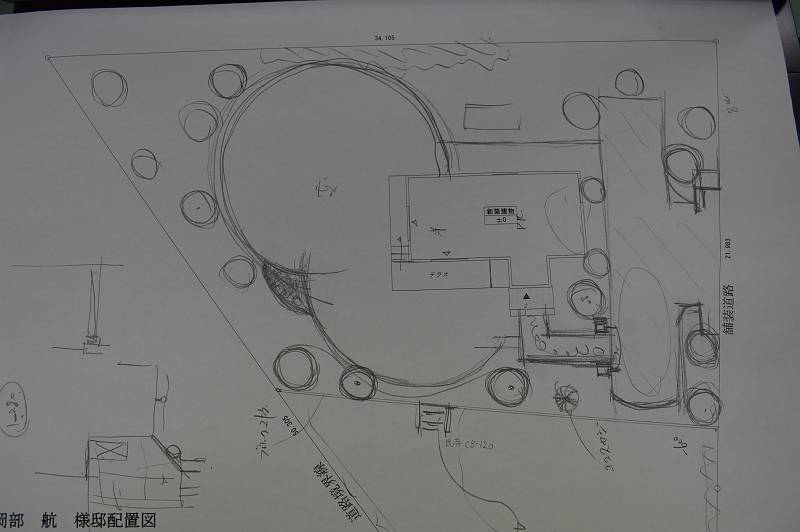 エクステリア下図 エクステリア下図