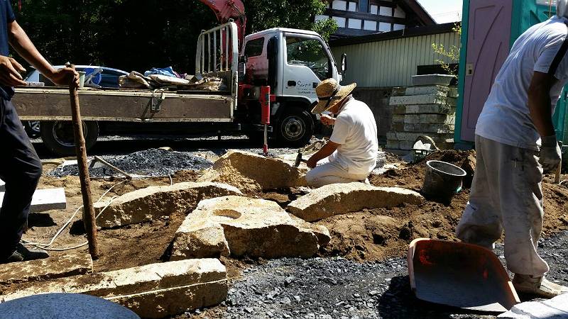 石の施工 水戸市 石の施工 水戸市
