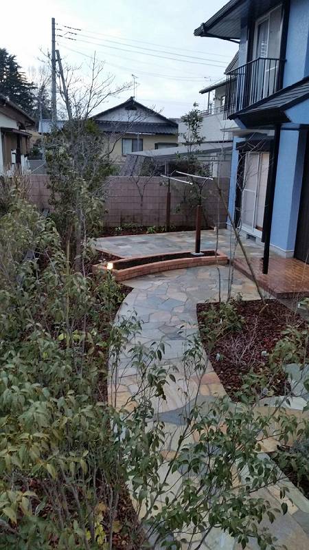 水戸市テラス・アプローチ施工 水戸市テラス・アプローチ施工