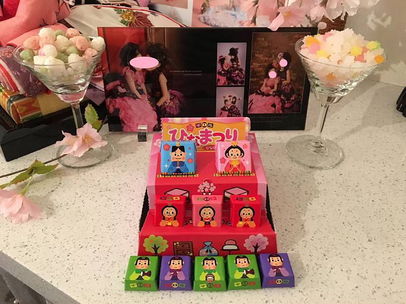 チロルチョコお雛様 チロルチョコお雛様