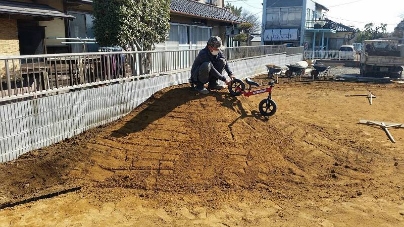 ストライダーの出来る庭 ストライダーの出来る庭