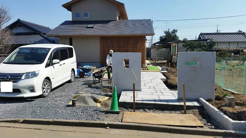 笠間市・水戸市外構工事 笠間市・水戸市外構工事