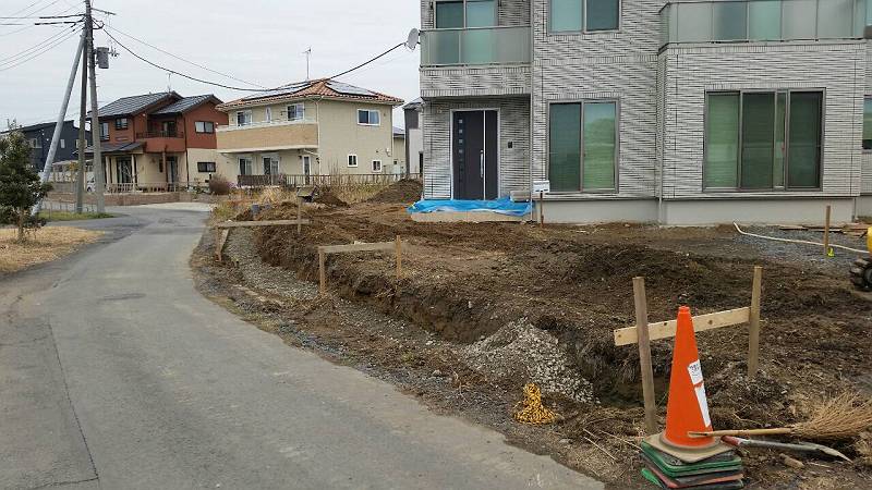 水戸市新築エクステリア 水戸市新築エクステリア