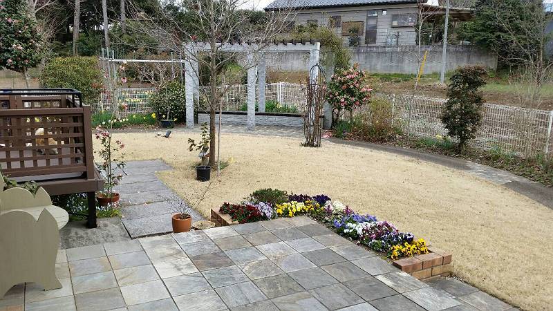 エクステリアの経過 エクステリアの経過