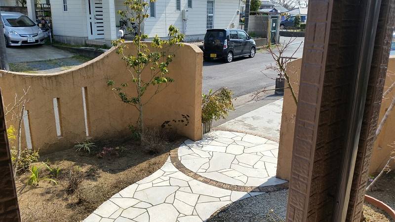 水戸市外構リフォーム・門柱 水戸市外構リフォーム・門柱