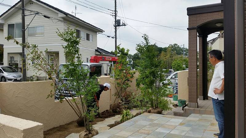 植栽バランス・水戸市造園 植栽バランス・水戸市造園