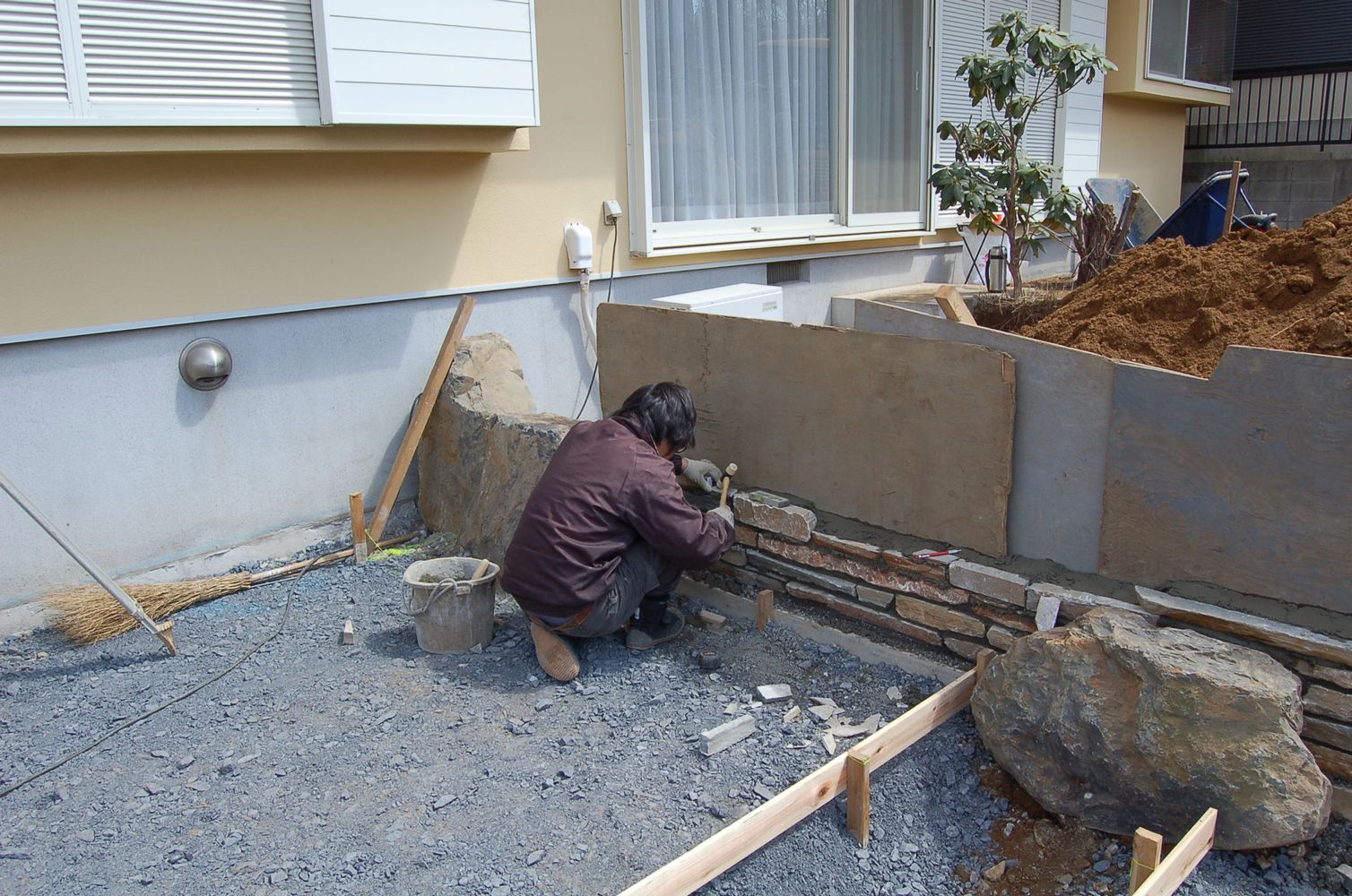 小端積み 小端積み