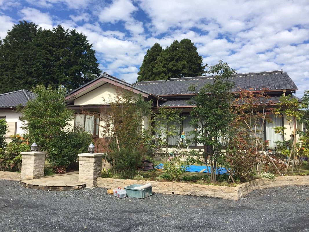 常陸大宮市庭外構ガーデンエクステリア 常陸大宮市庭外構ガーデンエクステリア