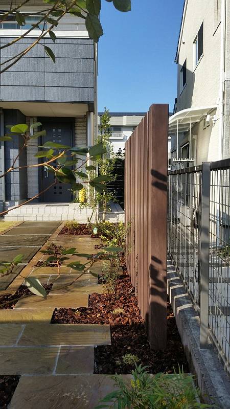 近隣目隠し・水戸市エクステリア 近隣目隠し・水戸市エクステリア