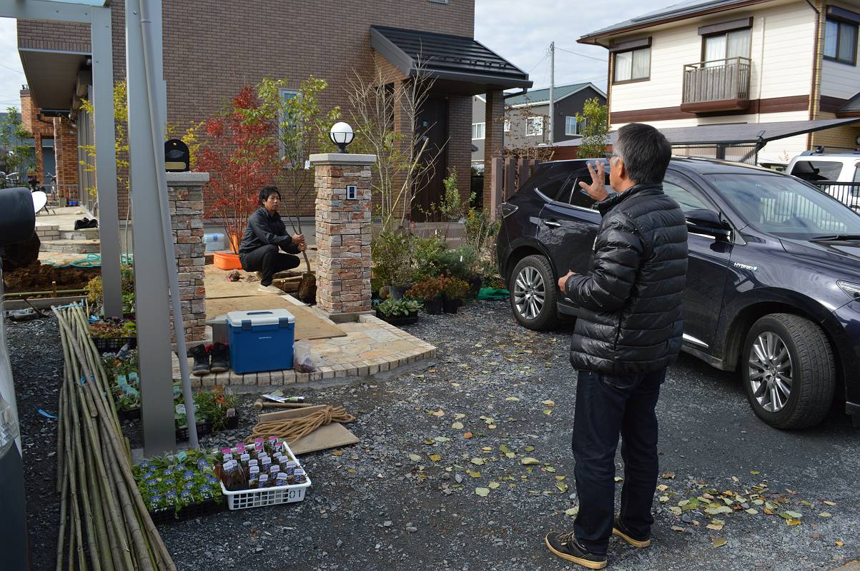 水戸市新築エクステリア・修景士 水戸市新築エクステリア・修景士