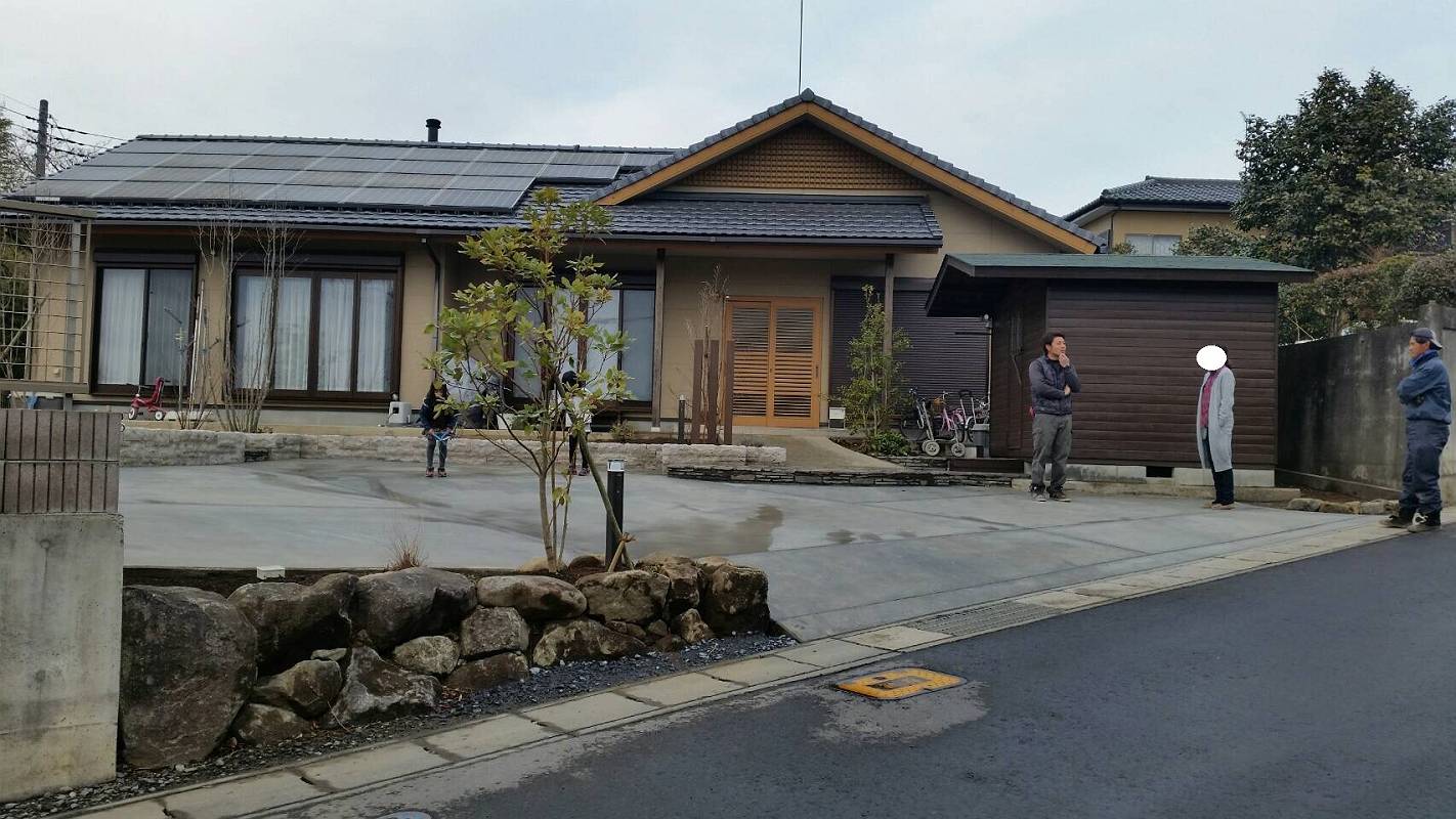 茨城町エクステリアガーデン新築外構 茨城町エクステリアガーデン新築外構
