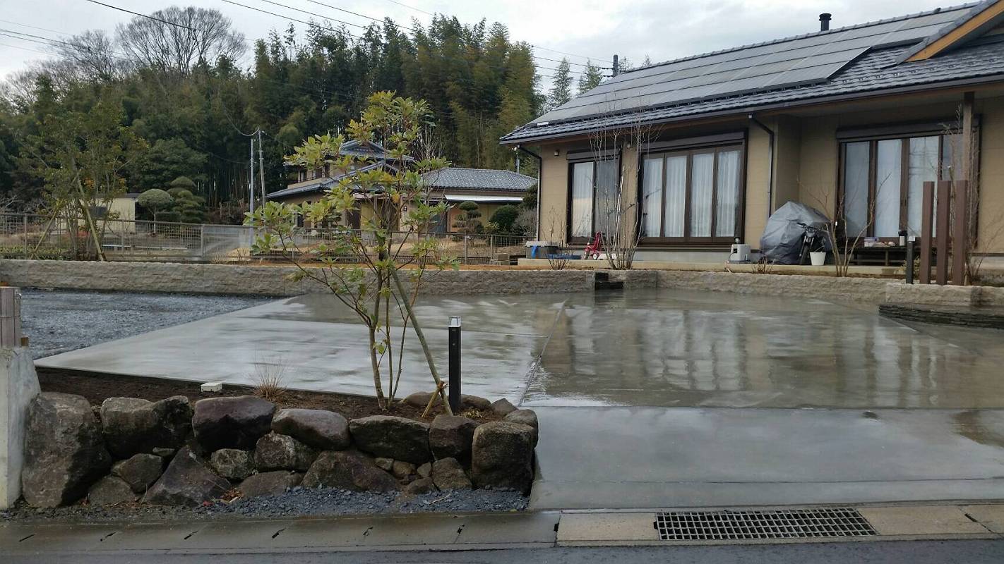 住宅石組み・水戸市エクステリアデザイン 住宅石組み・水戸市エクステリアデザイン