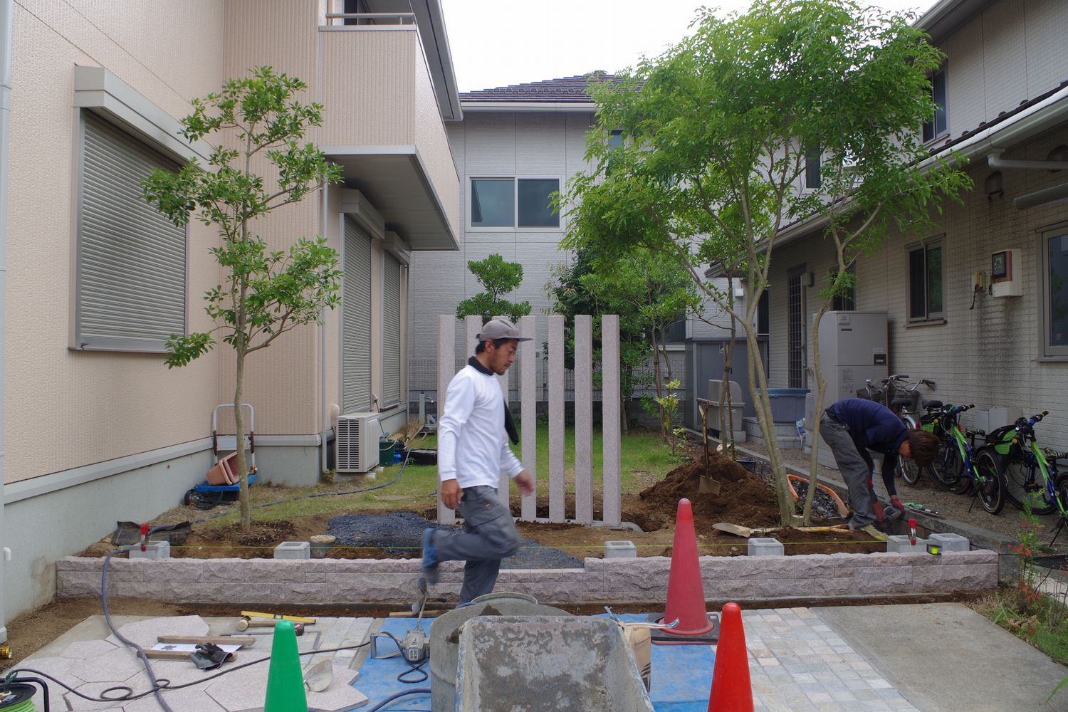 工事 施工中 工事 施工中