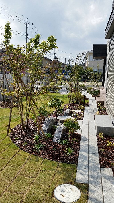 水戸市・ひたちなか市中庭施工 水戸市・ひたちなか市中庭施工