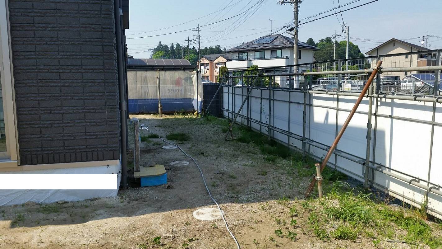裏庭活用法・コンクリート洗い出し舗装 裏庭活用法・コンクリート洗い出し舗装