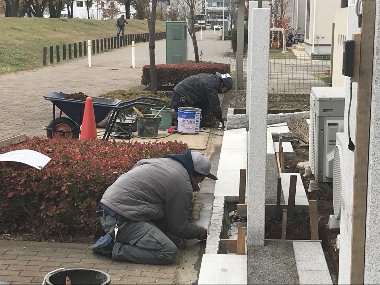 施工中 施工中
