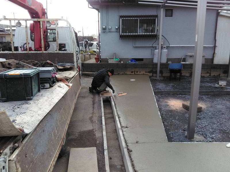 洗い出し仕上げ 洗い出し仕上げ