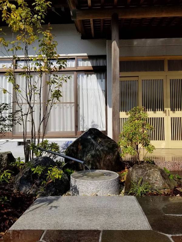 室礼・水鉢・蹲石組 室礼・水鉢・蹲石組