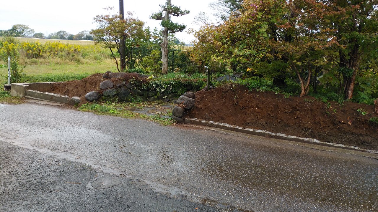 植栽撤去A 植栽撤去A