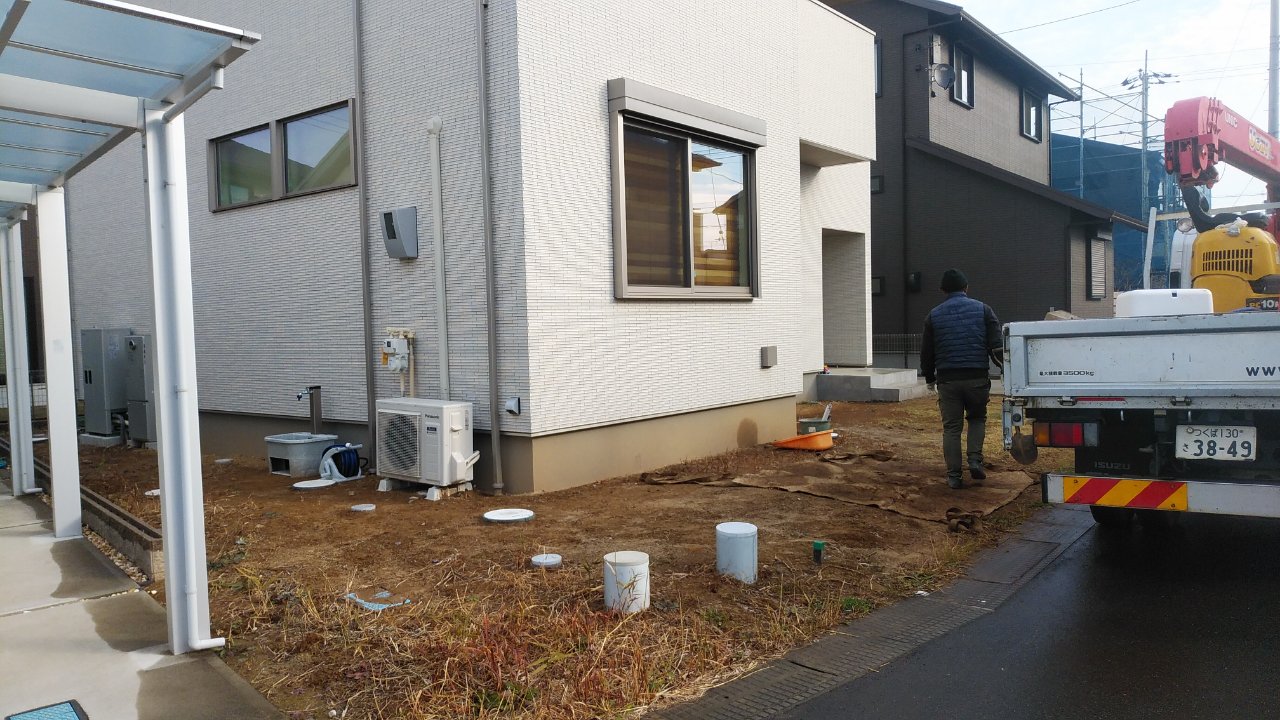 お庭側 お庭側