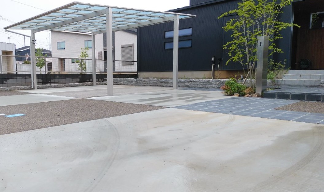 土留め小端積み 土留め小端積み