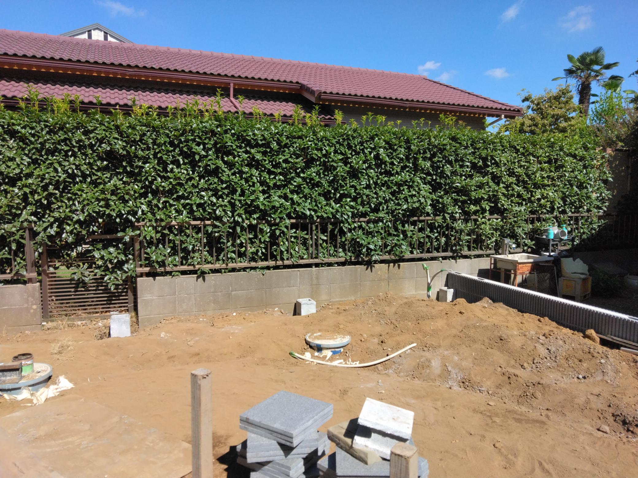 フェンス基礎石 フェンス基礎石