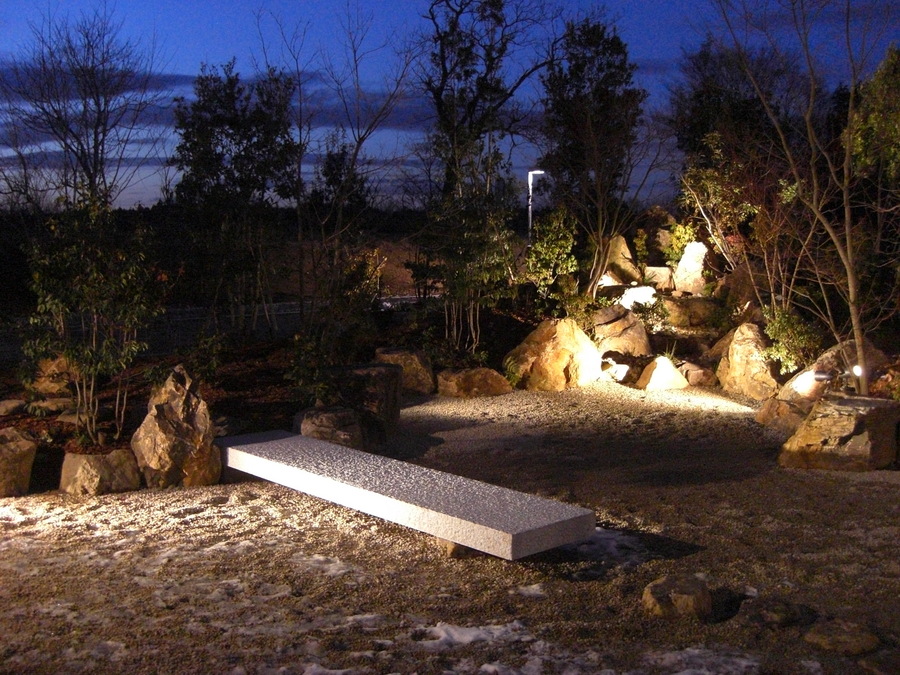 茨城モダン和風の庭