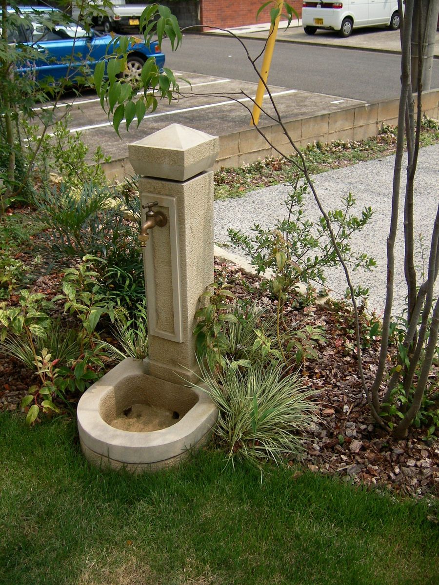 石の立水栓